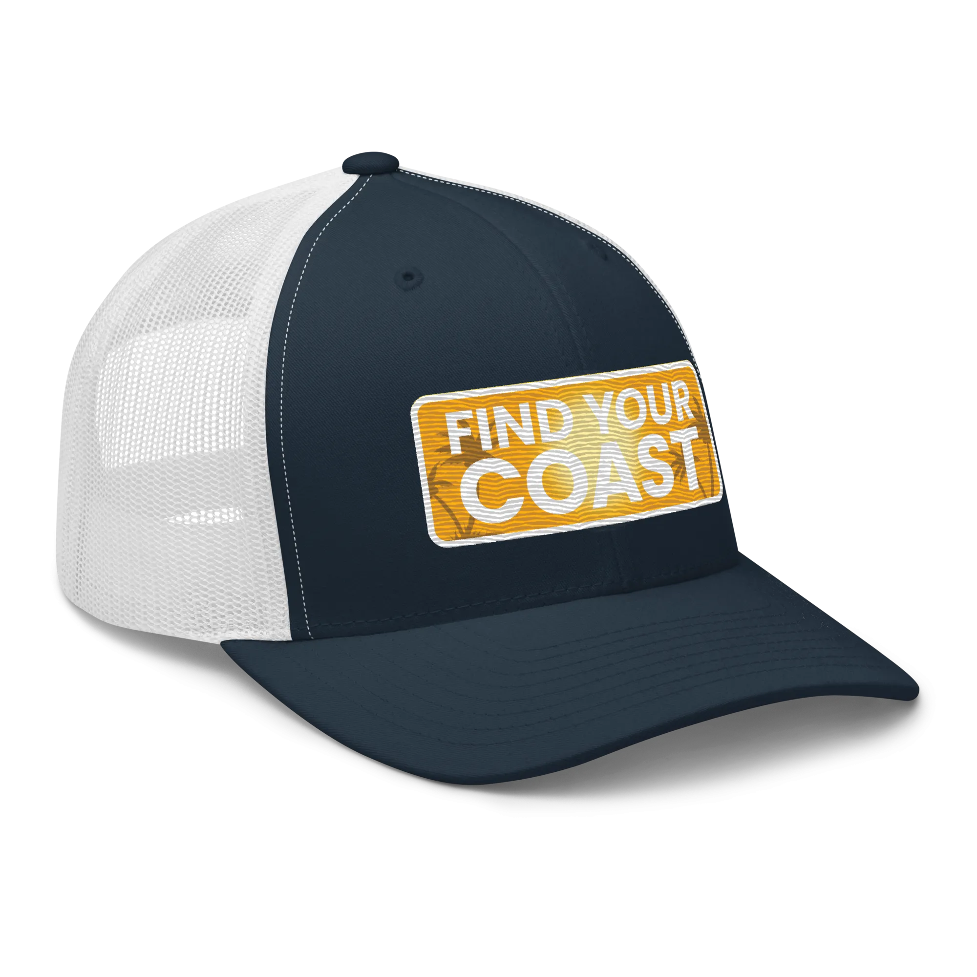 Find Your Coast Scenic Trucker Caps