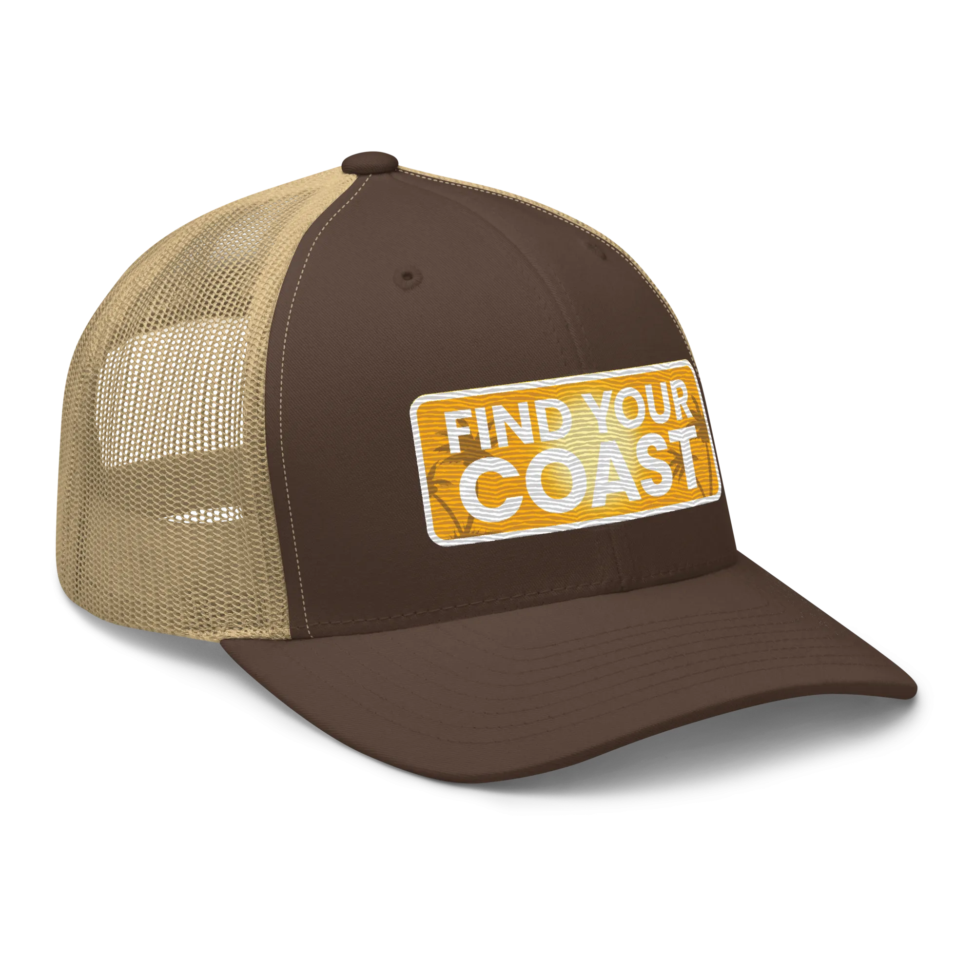 Find Your Coast Scenic Trucker Caps