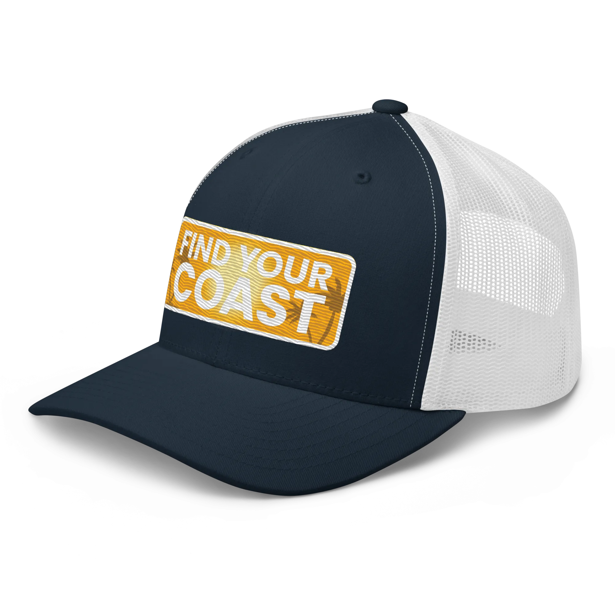 Find Your Coast Scenic Trucker Caps