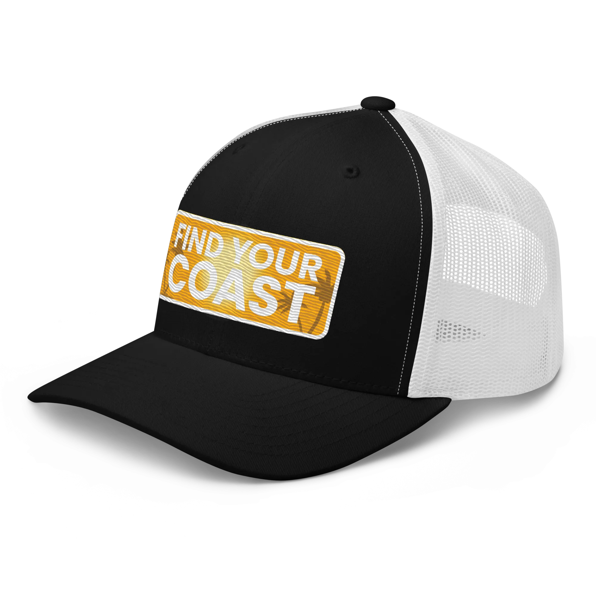 Find Your Coast Scenic Trucker Caps