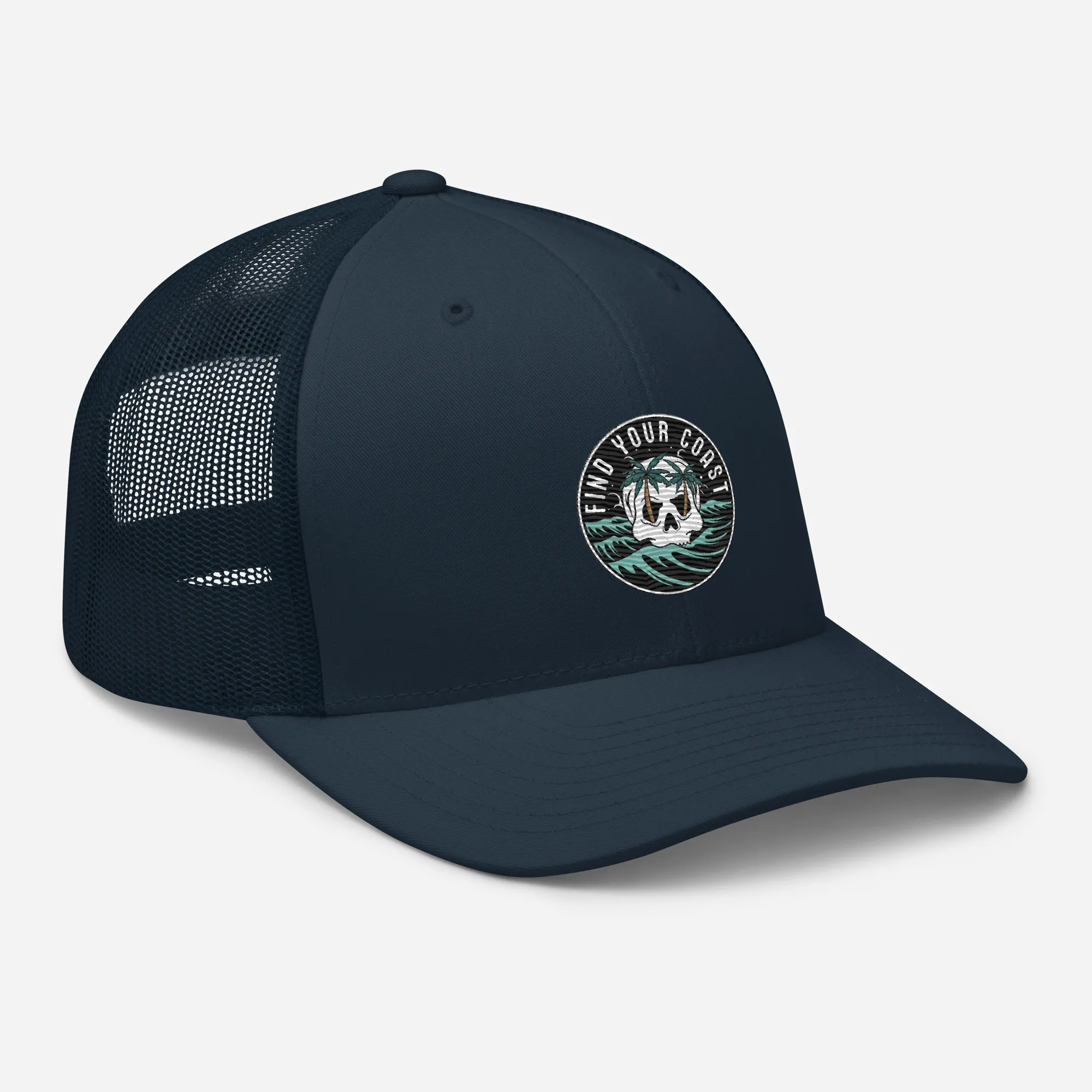 Island Themed Trucker Hats by Find Your Coast