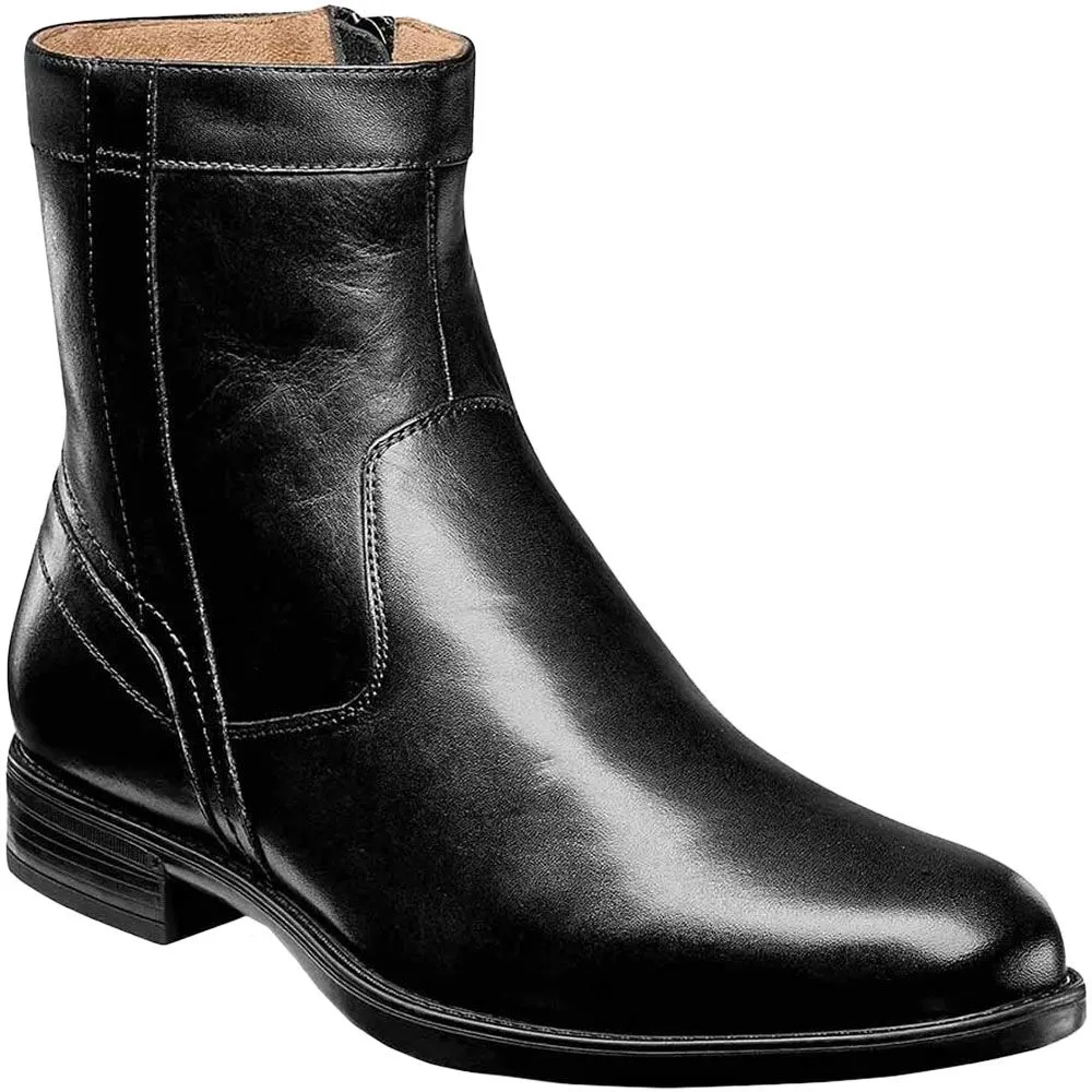 Florsheim Men's Midtown Plain Toe Zip Dress Boots