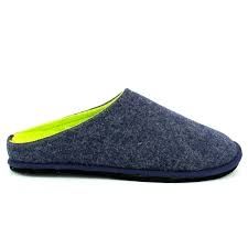 LOWENWEISS Unisex Neon Green Wool Felt Slippers 6800BC 905 611