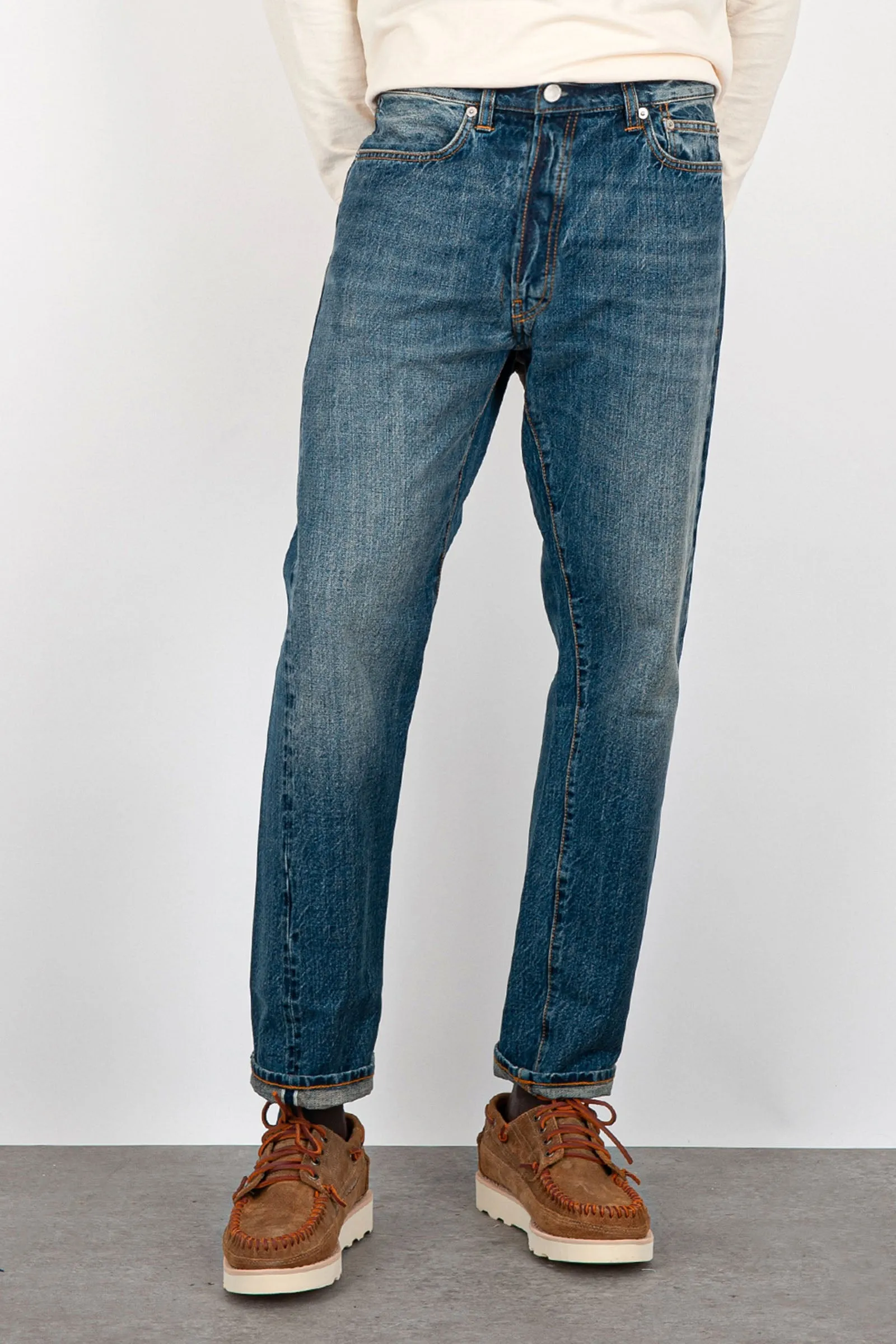 Fortela Jeans 911 Super John Medium Blue Denim