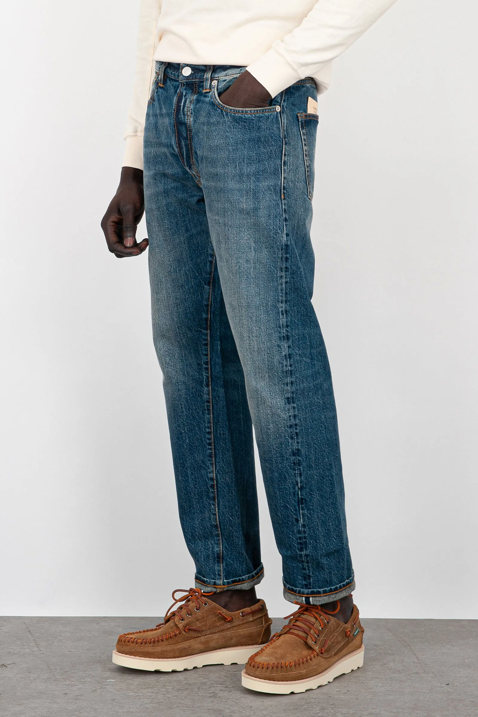 Fortela Jeans 911 Super John Medium Blue Denim