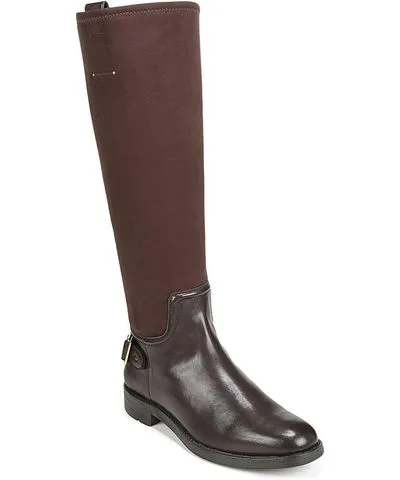 Fashionable Buckle Embossed Knee-High Boots for Women by Franco Sarto