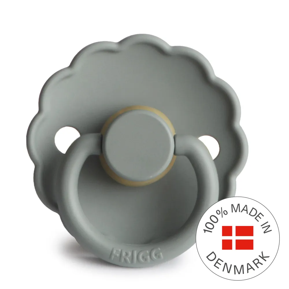 Daisy French Gray Latex Pacifier