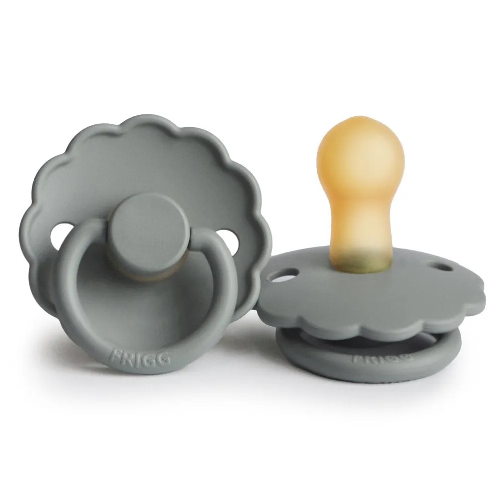 Daisy French Gray Latex Pacifier