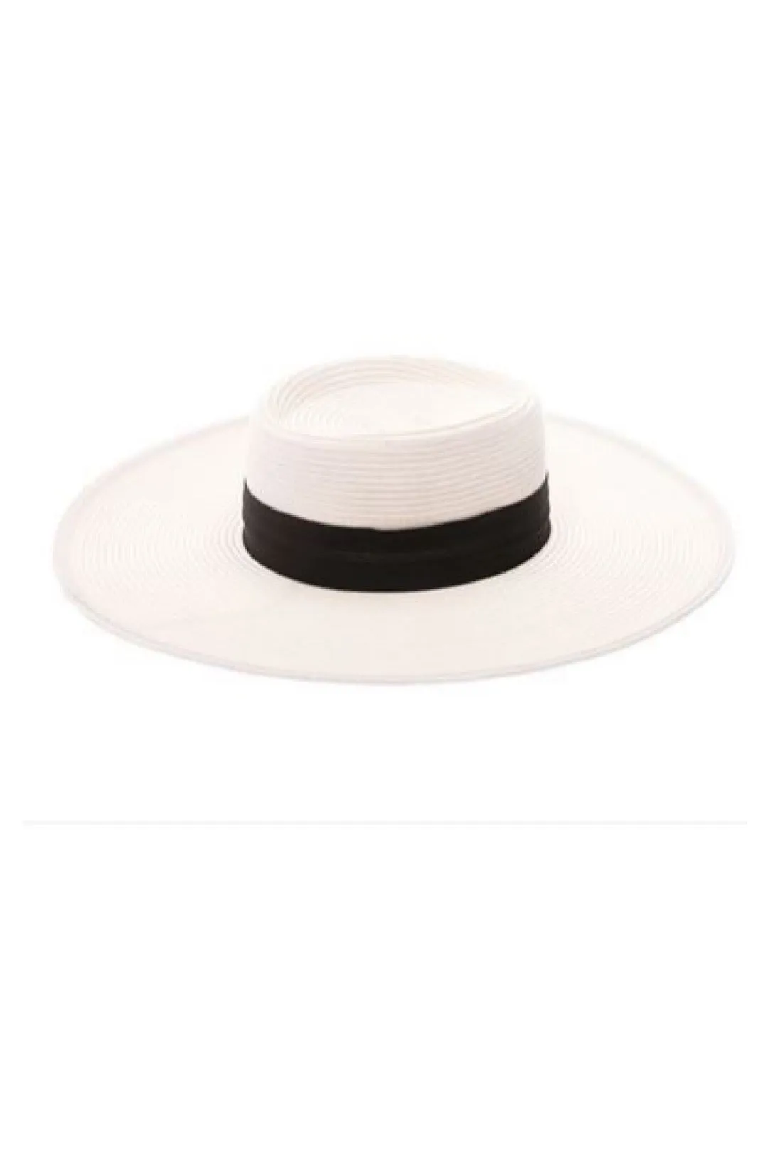 Stylish Summertime Hat with Gambler’s Style Brim