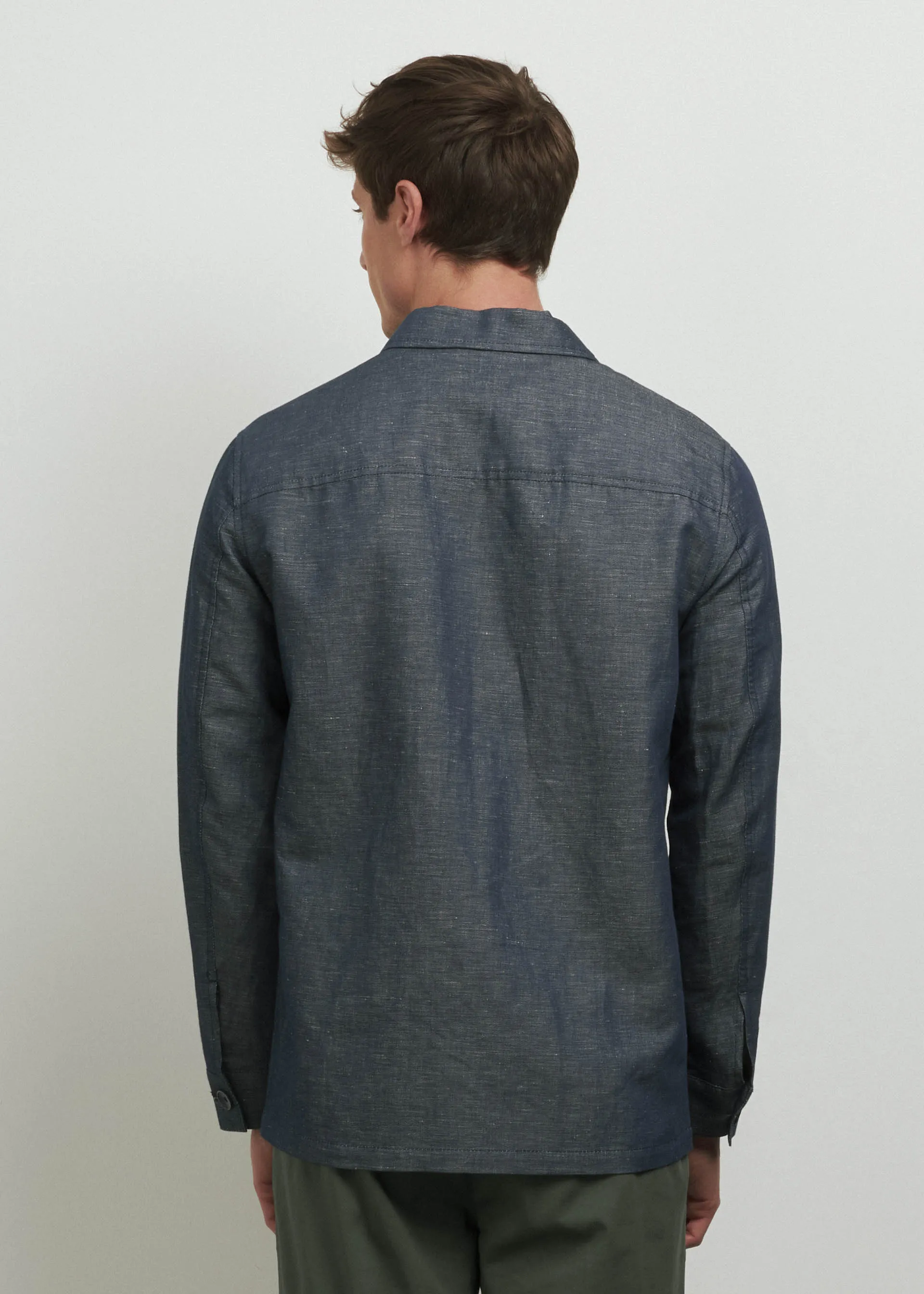 Linum Linen Shirt Jacket