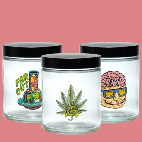 Large Screw-Top Stash Jar