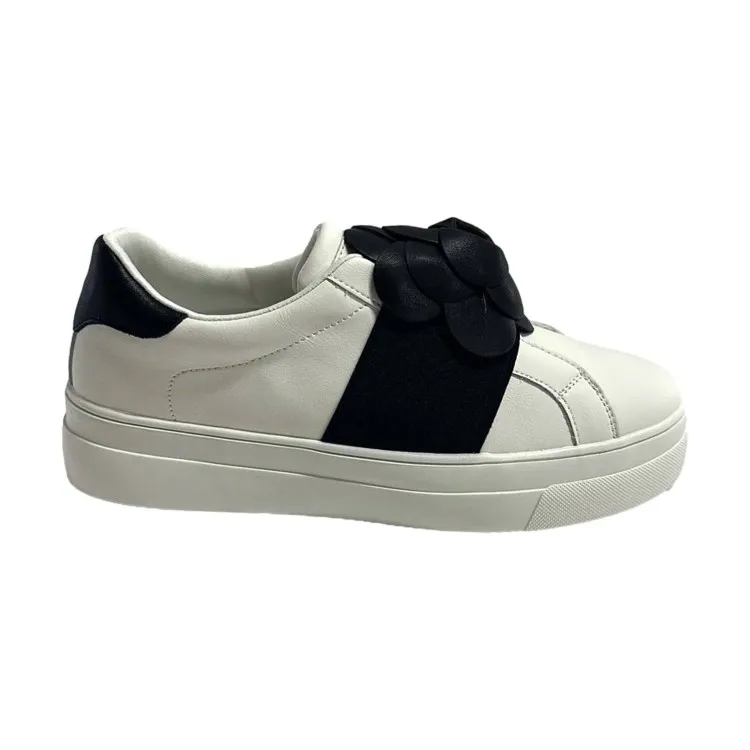 Womens' White Slip-On Sneakers by Gold & Gold