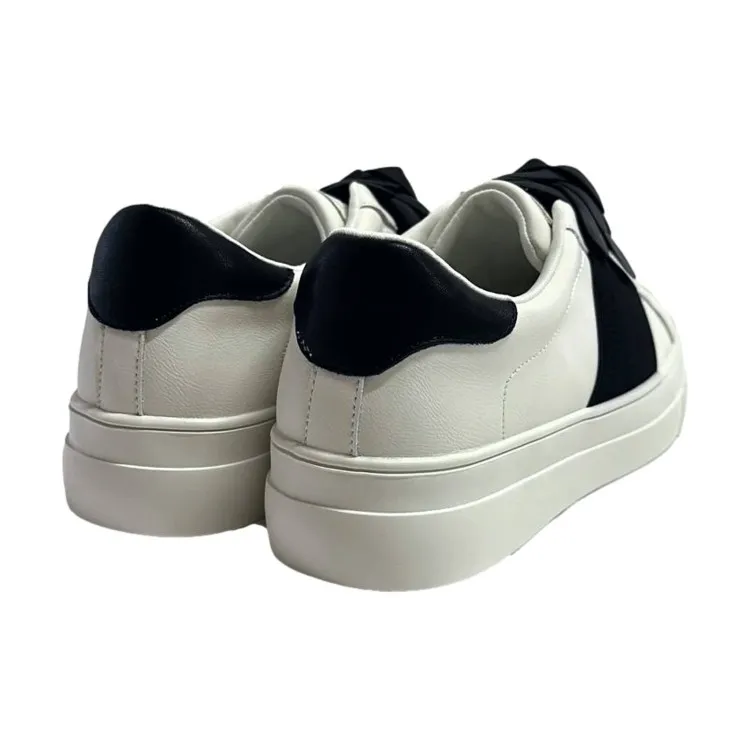 Womens' White Slip-On Sneakers by Gold & Gold