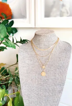 Gold Coin Necklace