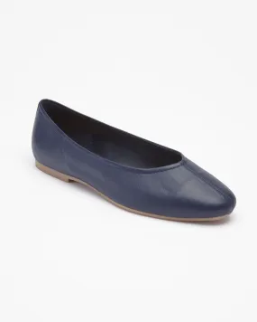 Grace Leather Slip-On Shoes