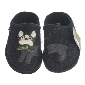 HAFLINGER Puppy Captain Wool Slippers