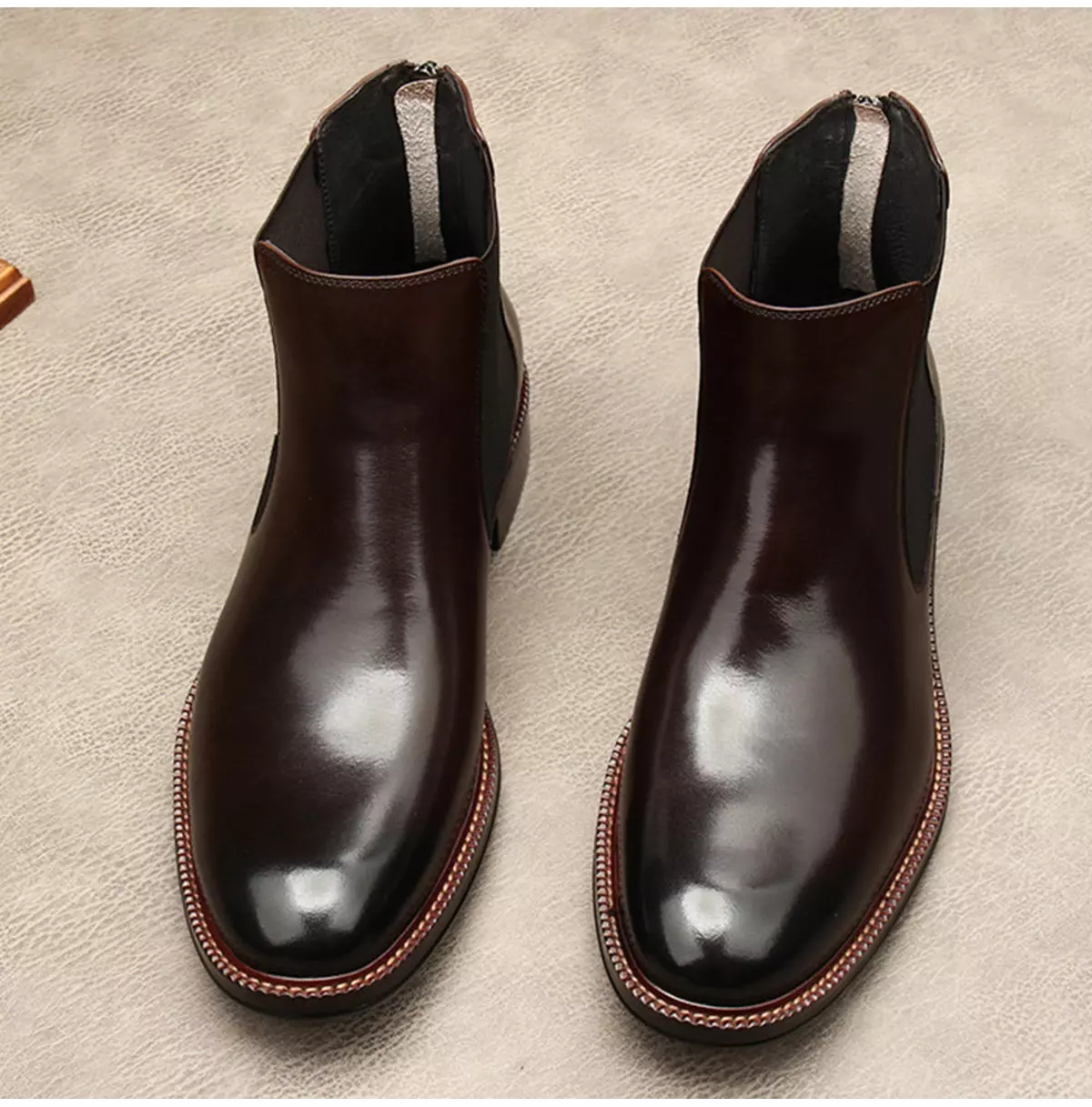 Handmade Premium Cow Leather Men's Dress Boots