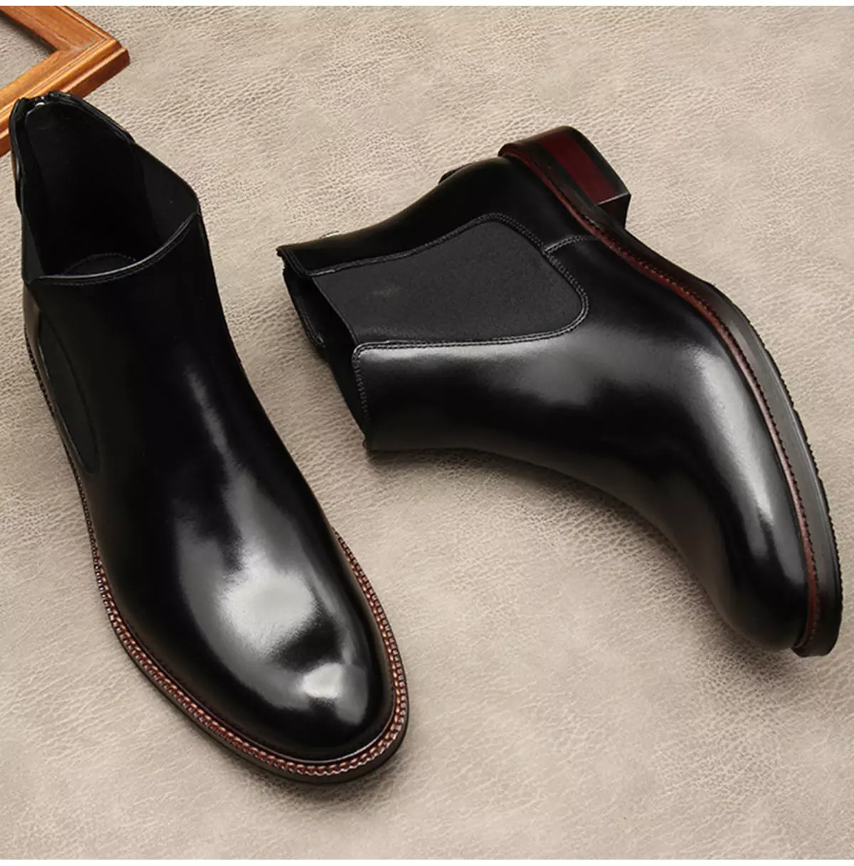 Handmade Premium Cow Leather Men's Dress Boots