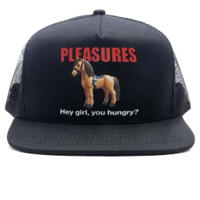 Black Horse Trucker Cap