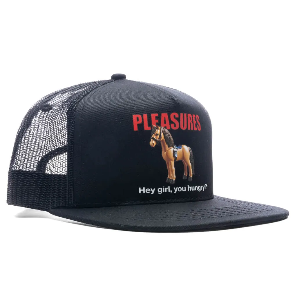 Black Horse Trucker Cap