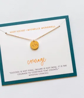 Courage Inspirational Necklaces