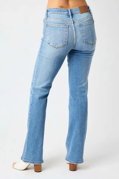 Mid Rise Bootcut Denim by Judy Blue