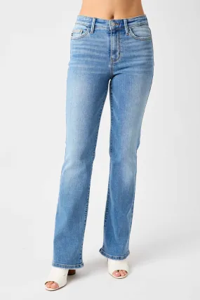 Mid Rise Bootcut Denim by Judy Blue