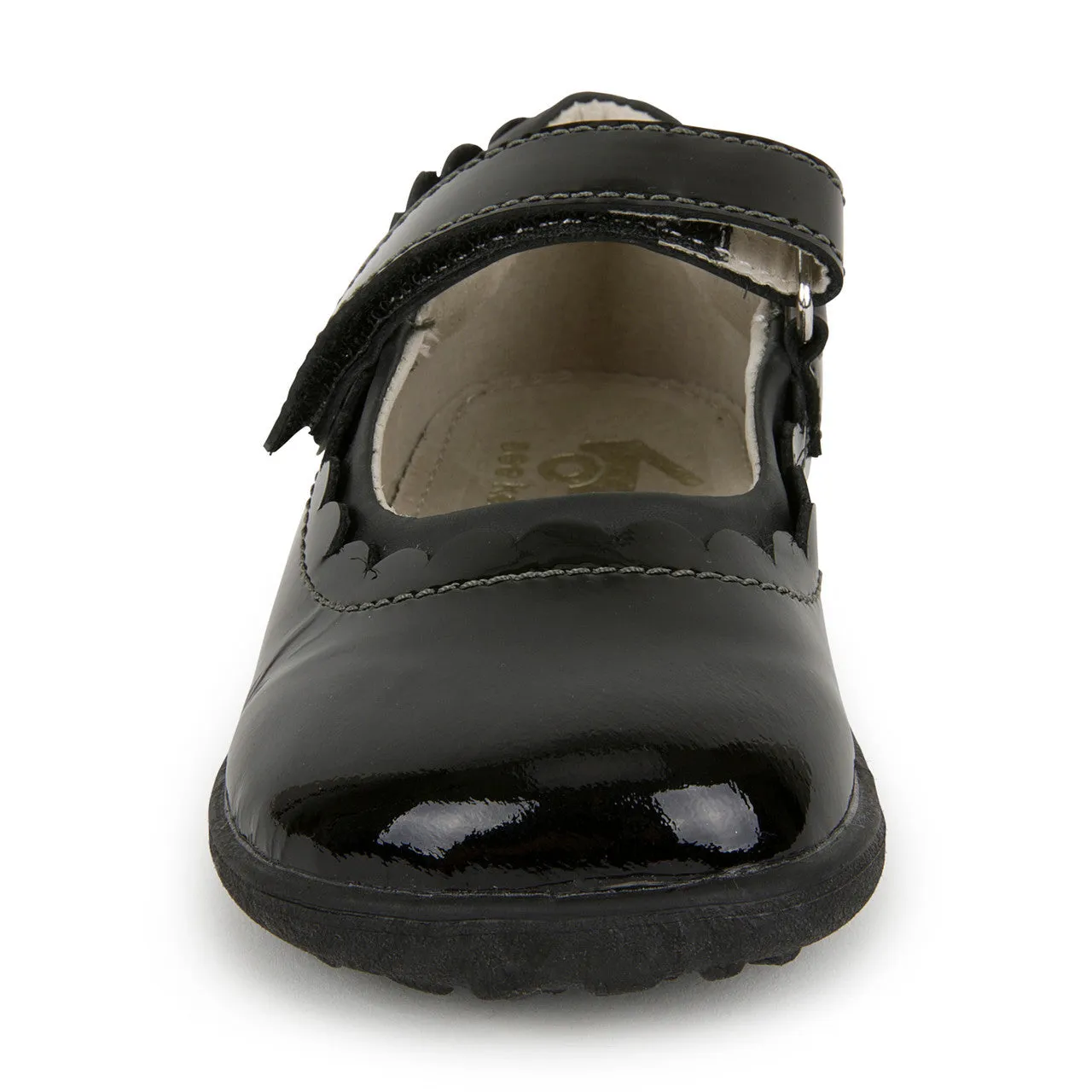 Jane II Black Patent Leather Mary Jane Dress Shoe for Kids