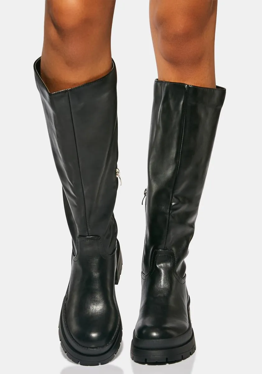 Knee High Boots named Memory Bliss