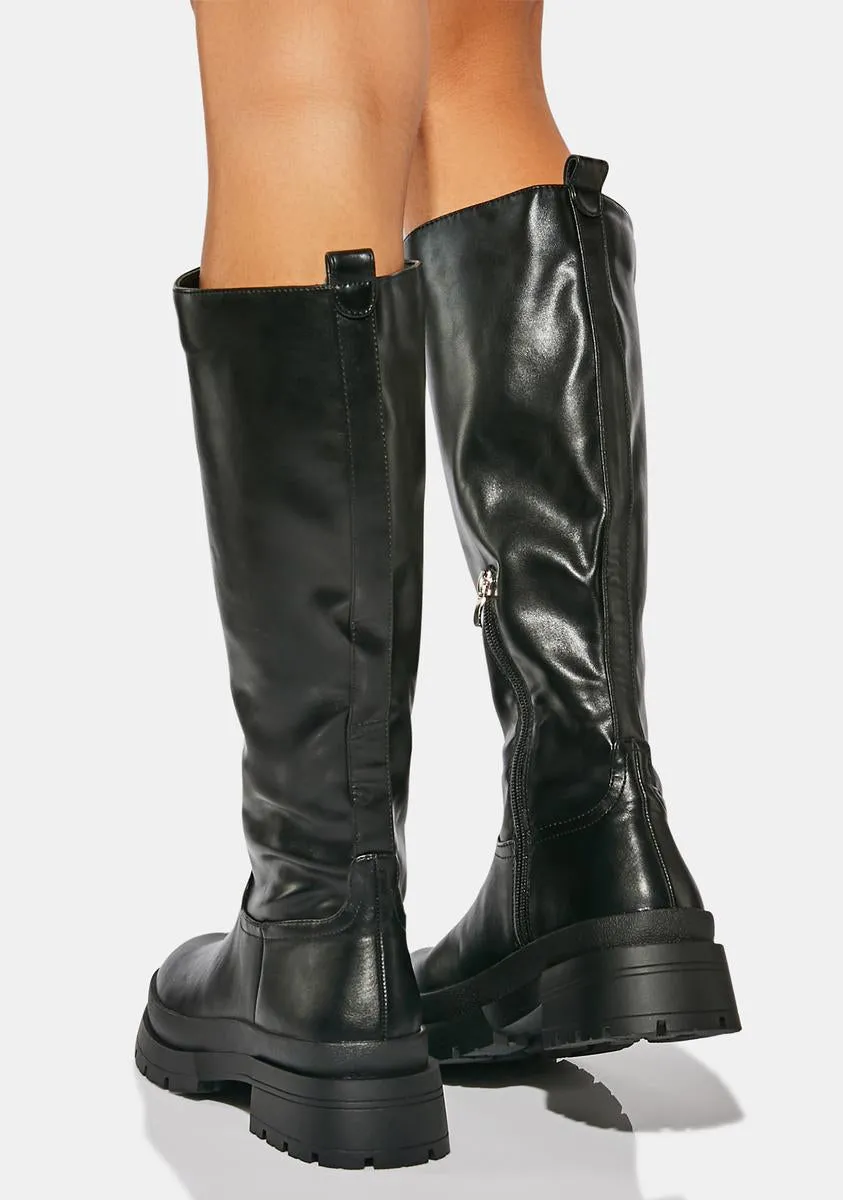 Knee High Boots named Memory Bliss