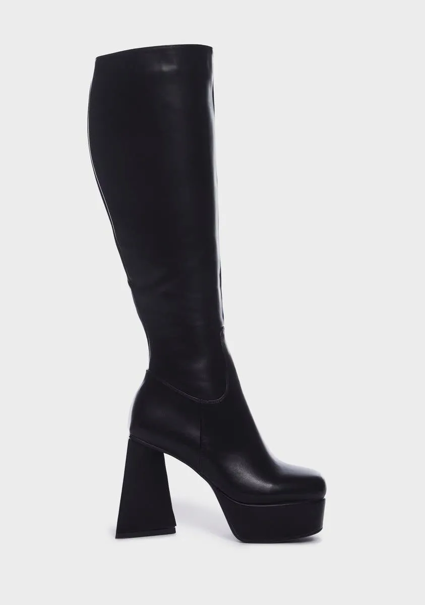 Knee High Boots with Understated Popularity