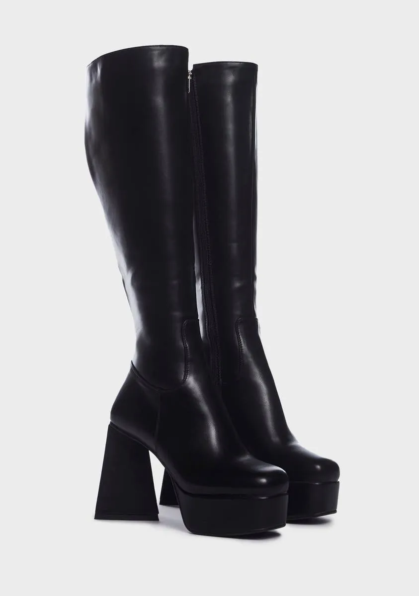 Knee High Boots with Understated Popularity