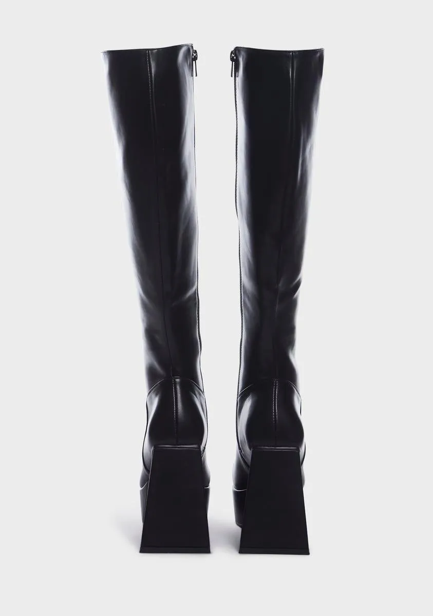 Knee High Boots with Understated Popularity