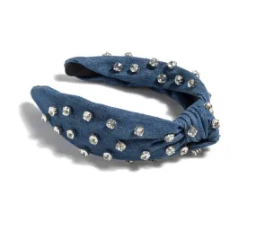 Denim Knotted Headband