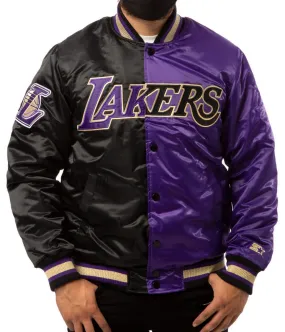 Black Satin 90s Miami Heat Jacket