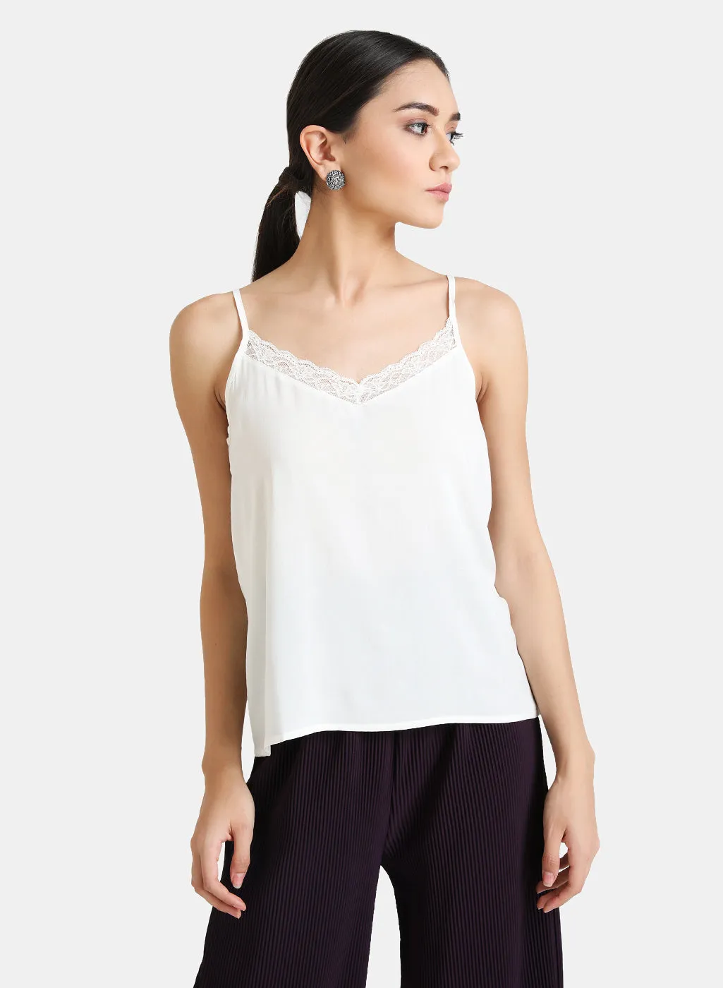 Lace Detailed Tank Top