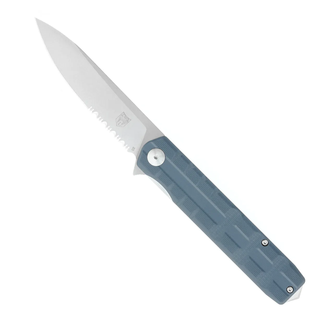 Large Grey Kuzio Drop Serrated