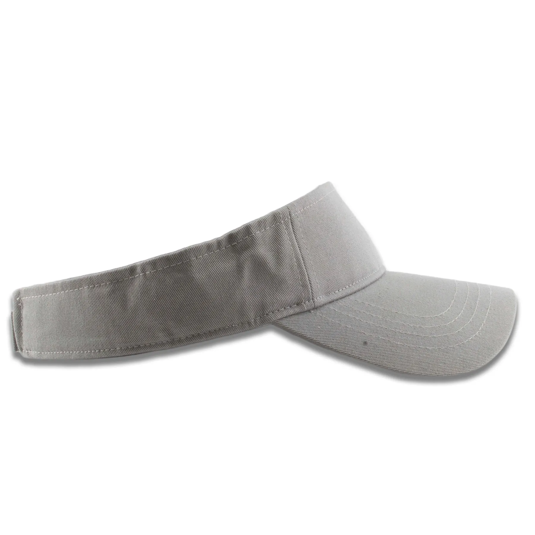 Light Gray Adjustable Visor