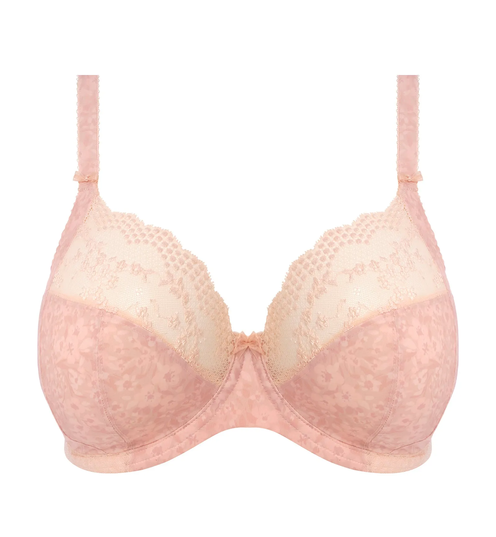 Pale Blush Elomi Lace Plunge Bra