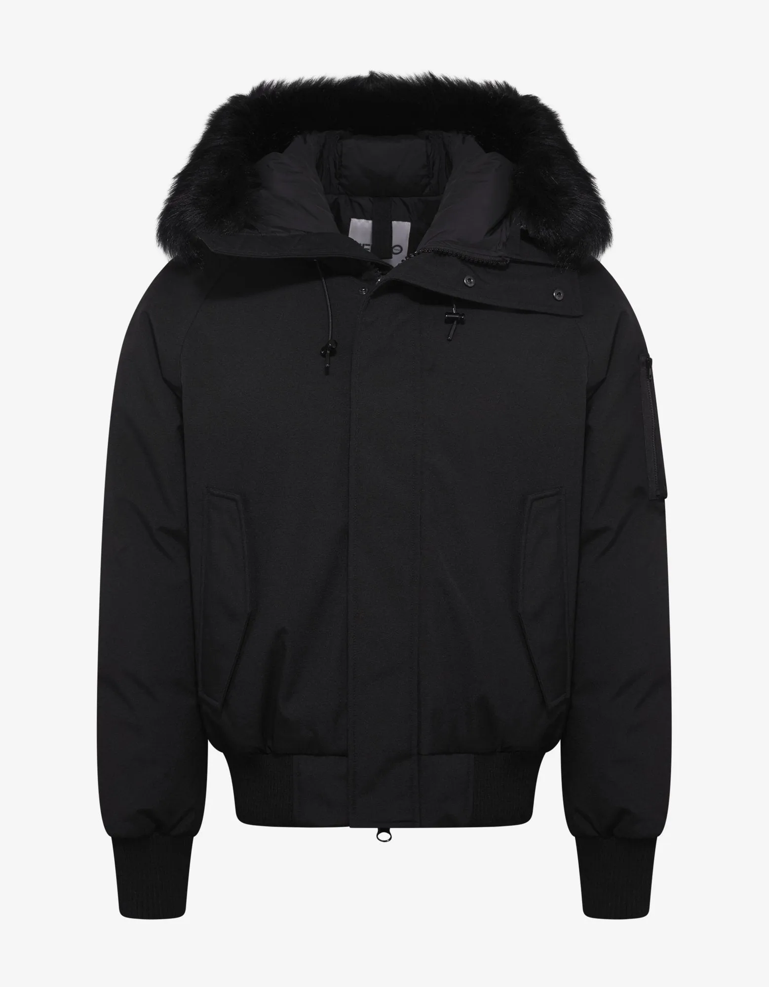 Black Down Parka Jacket