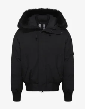 Black Down Parka Jacket