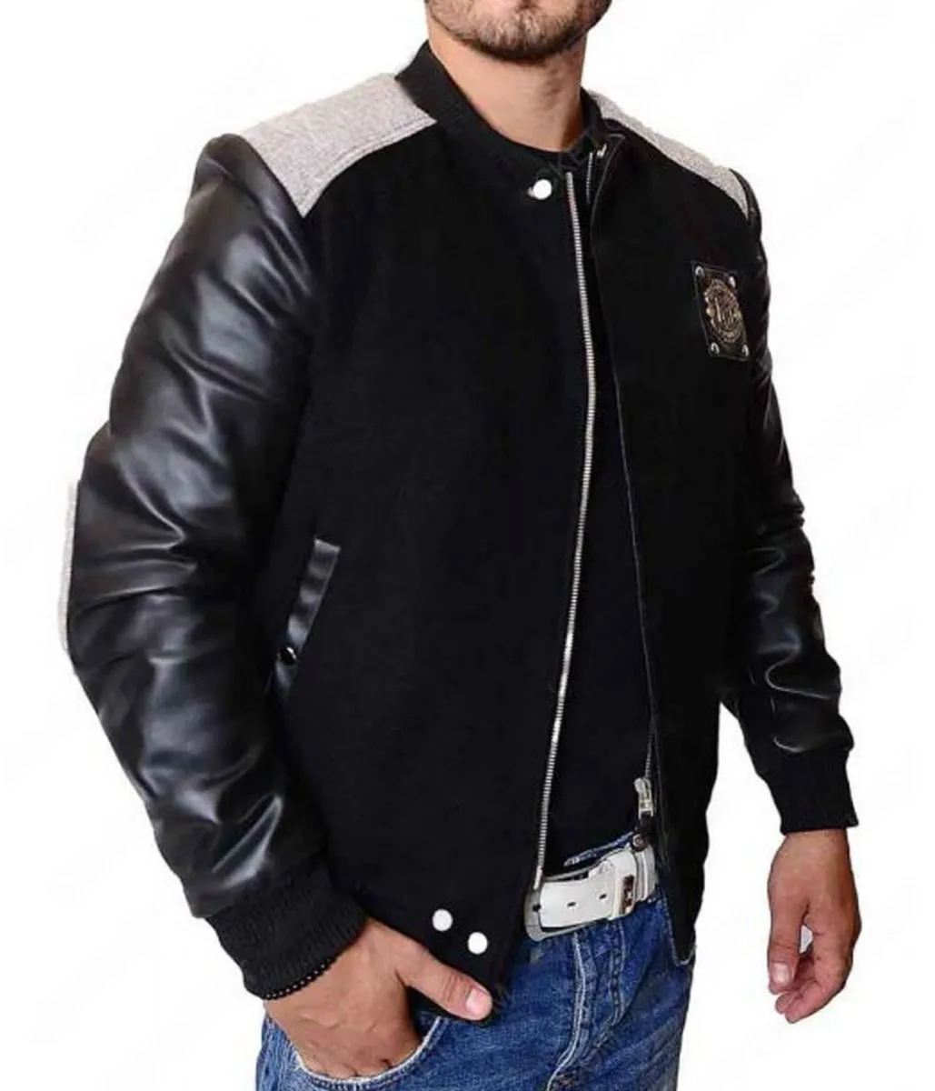 Manchester City United Black Bomber Jacket