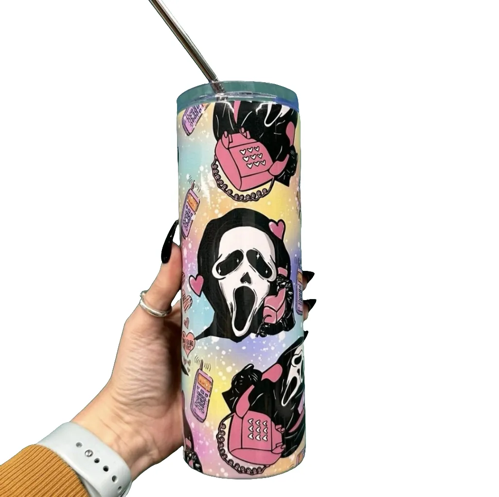 Ghostface 20oz Metal Tumbler