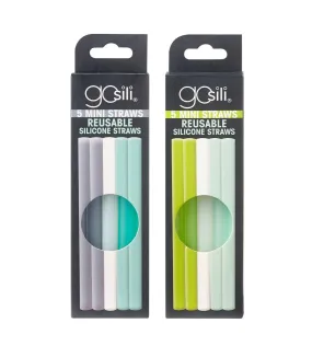 Mini Silicone Straw Pack GoSili - 5 pack