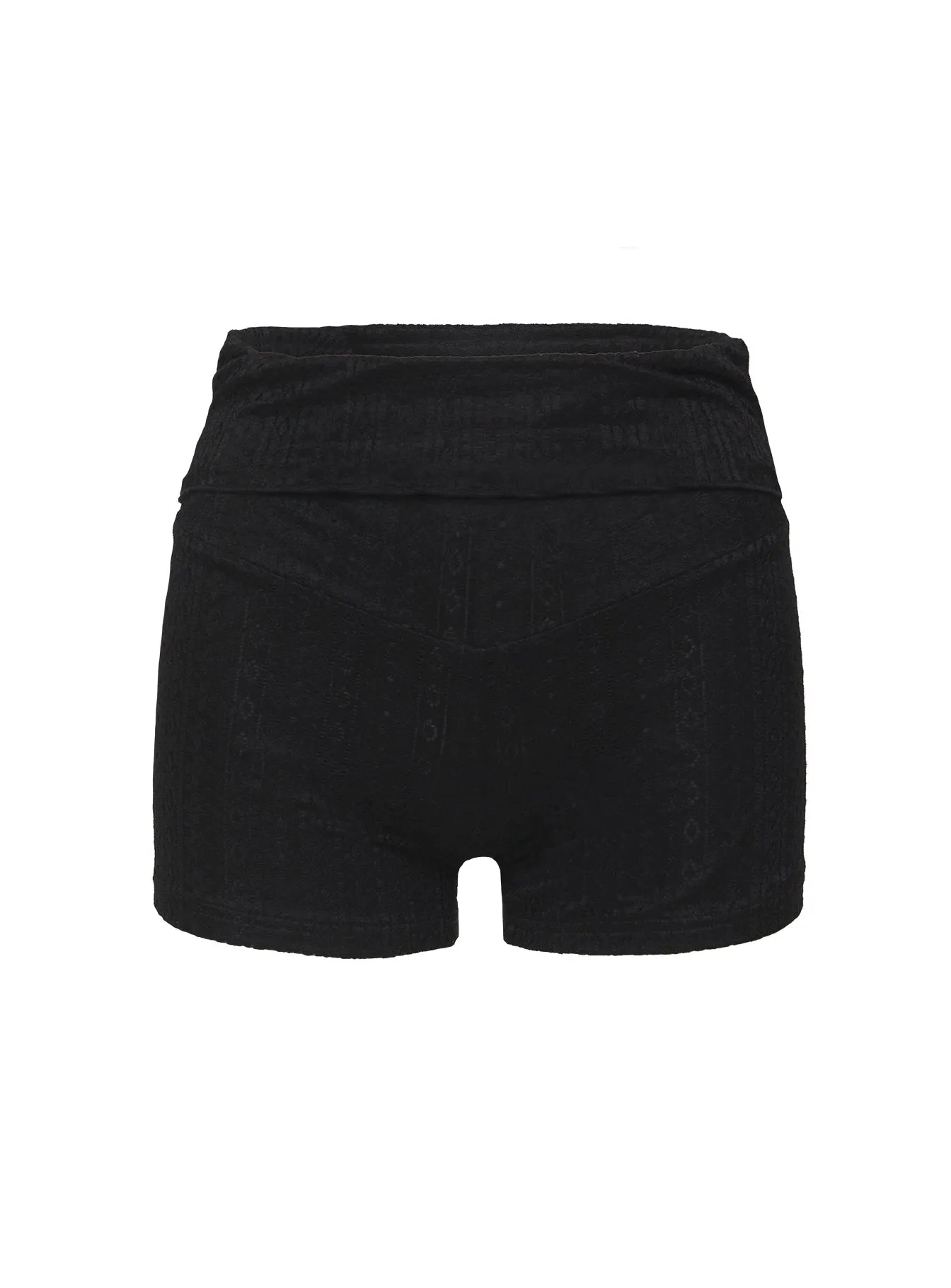 Moderna Black Lace Shorts