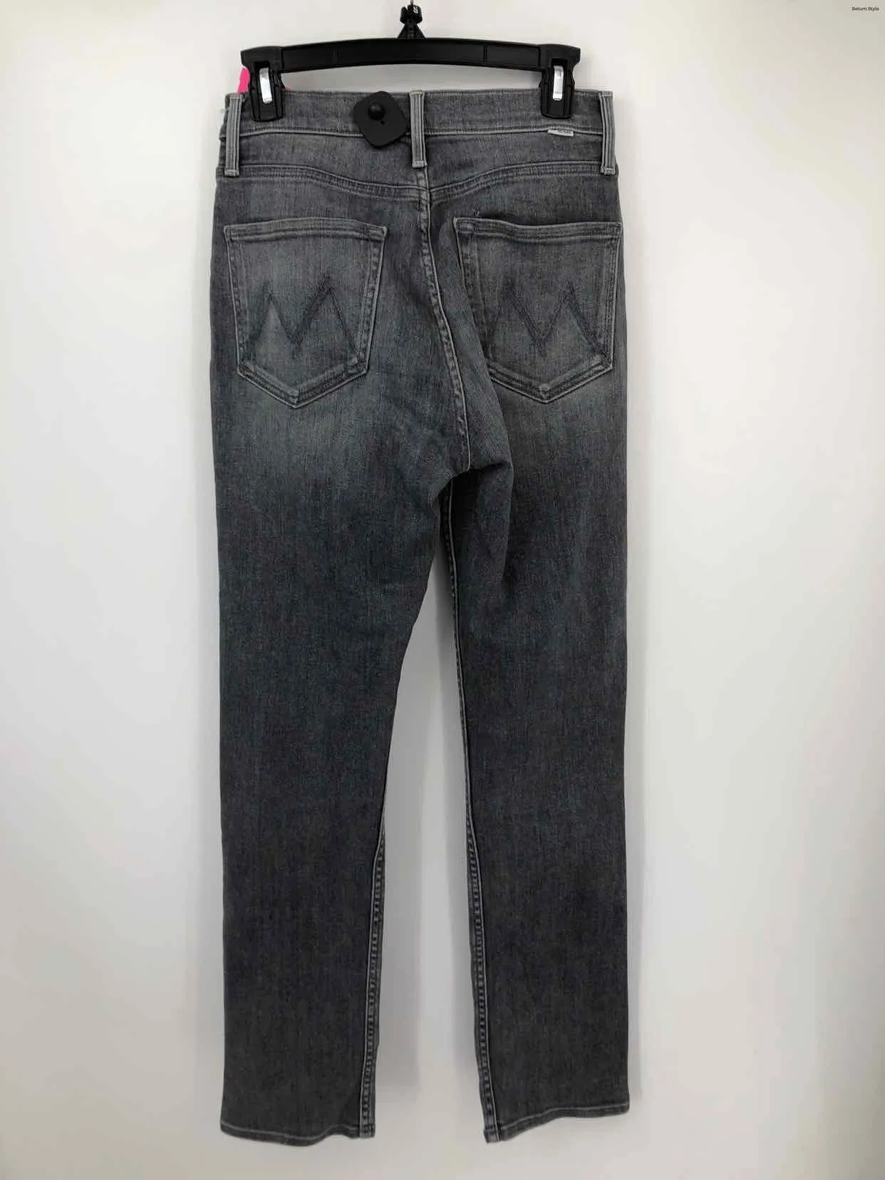 Gray Straight Leg High Rise Jeans Size 26 (S) by MOTHER