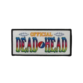 Brand New Woven Patch Grateful Dead Standard Patch: Official Dead Head Official