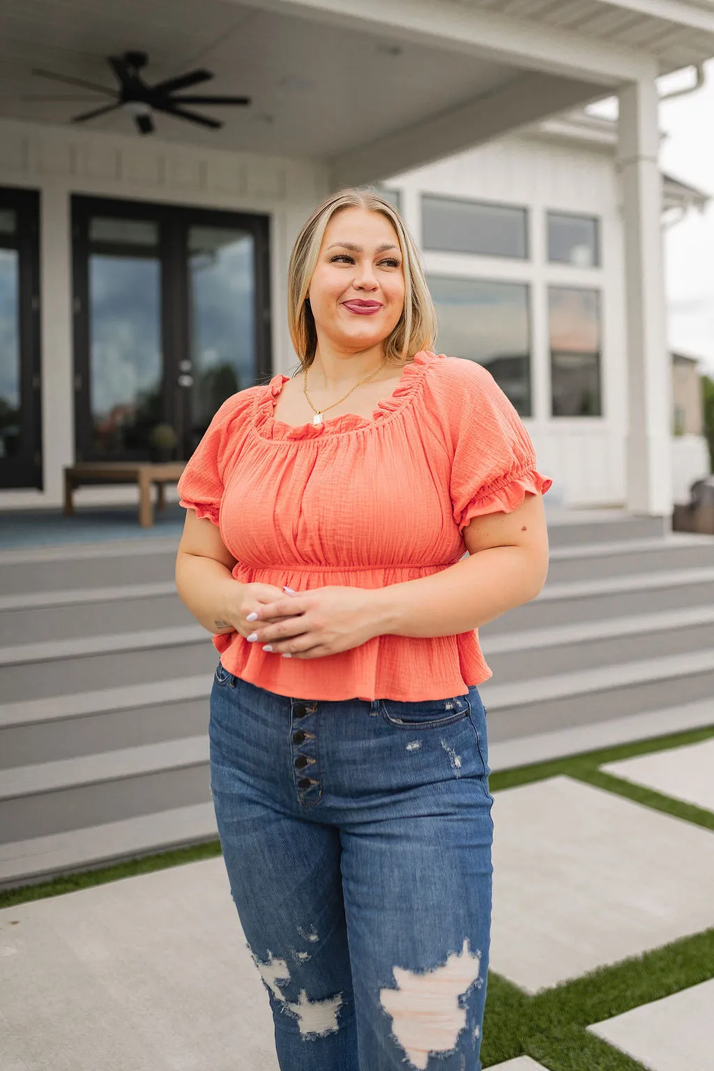 Off the Shoulder Blouse