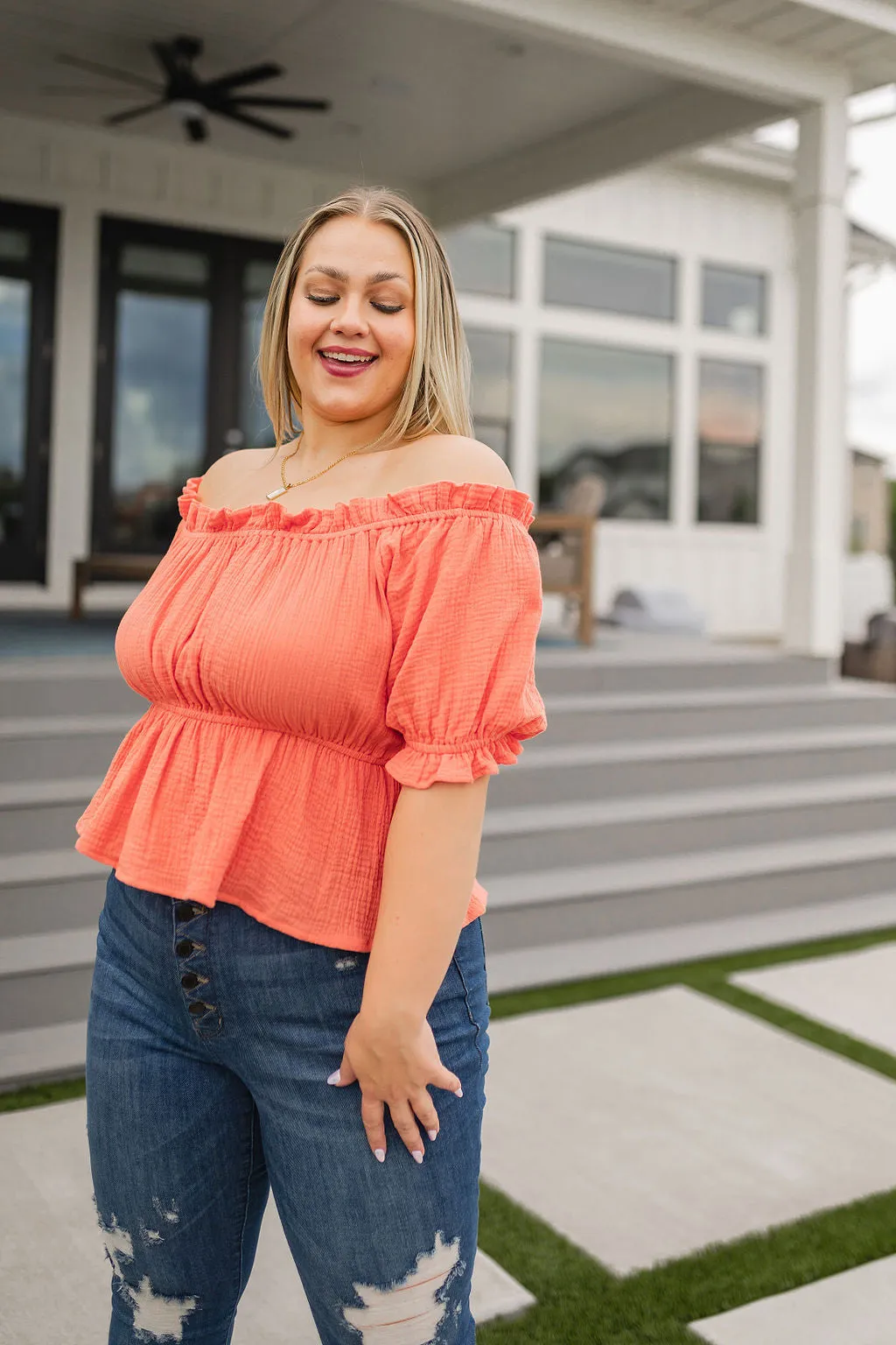 Off the Shoulder Blouse