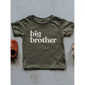 Olive Big Brother Tee by Gladfolk